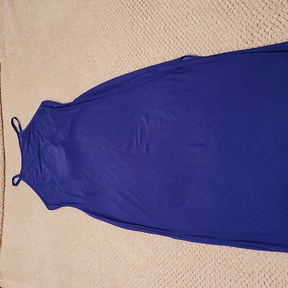Nwt cobalt blue maxi dress - Picture 1 of 3